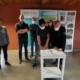 Signature du contrat d'Haratali avec le GEIQ 42 Batiscafe en présence d'OASURE et Repères Loire