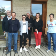 Photo de groupe entre auditeurs RSEi et une partie de l'équipe d'OASURE